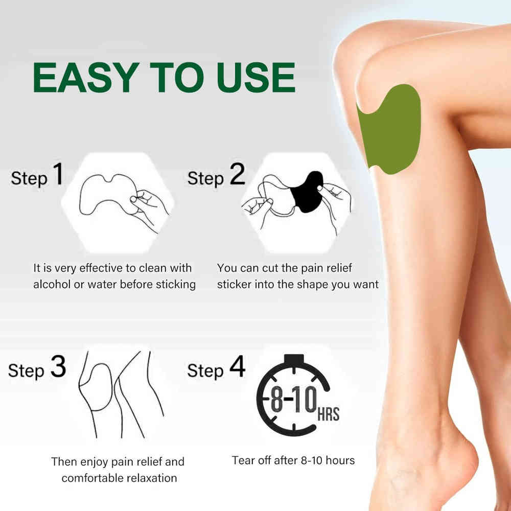 hbesty 超強效膝蓋舒緩貼片 36片裝/盒