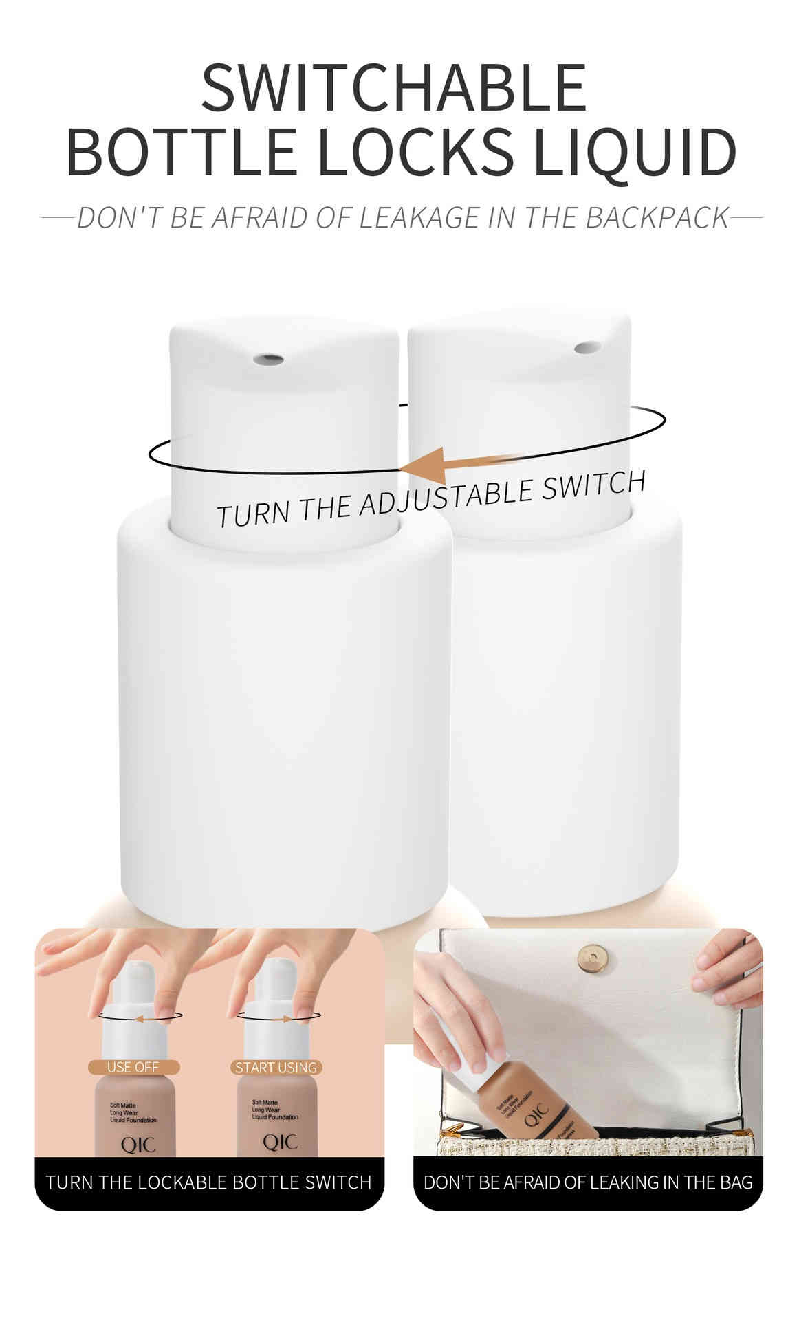 QIC 柔霧長效粉底液 30ml/盒 qic 柔霧長效粉底液 30ml/盒