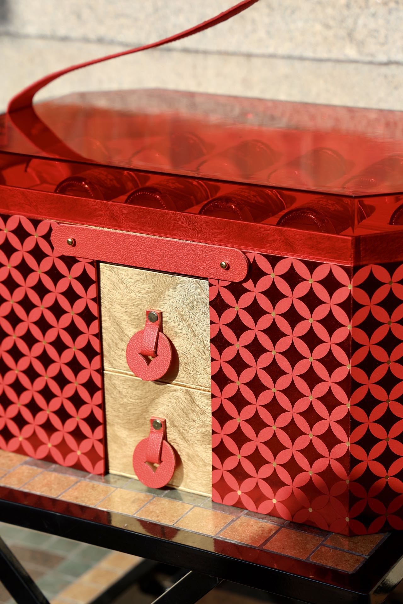 2026新年八角三層大禮盒 尺寸：44.5×27×26 cm