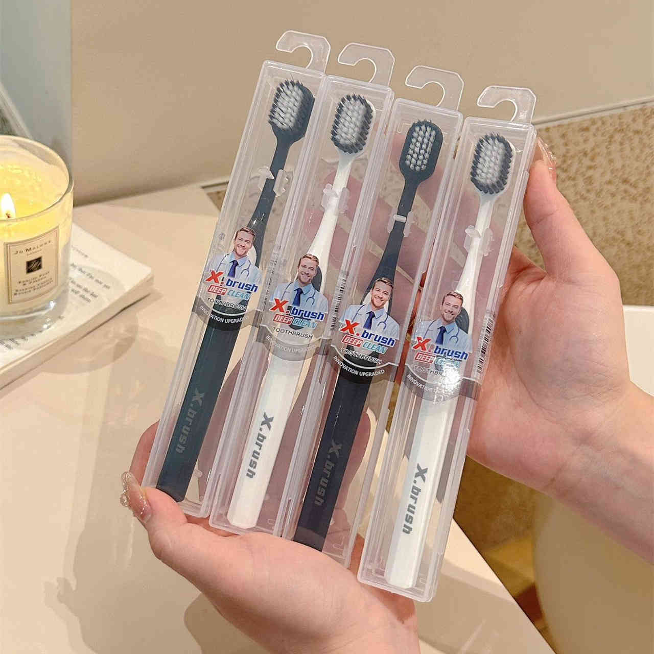 [美國] x brush 六代軟毛牙刷 盒/12支