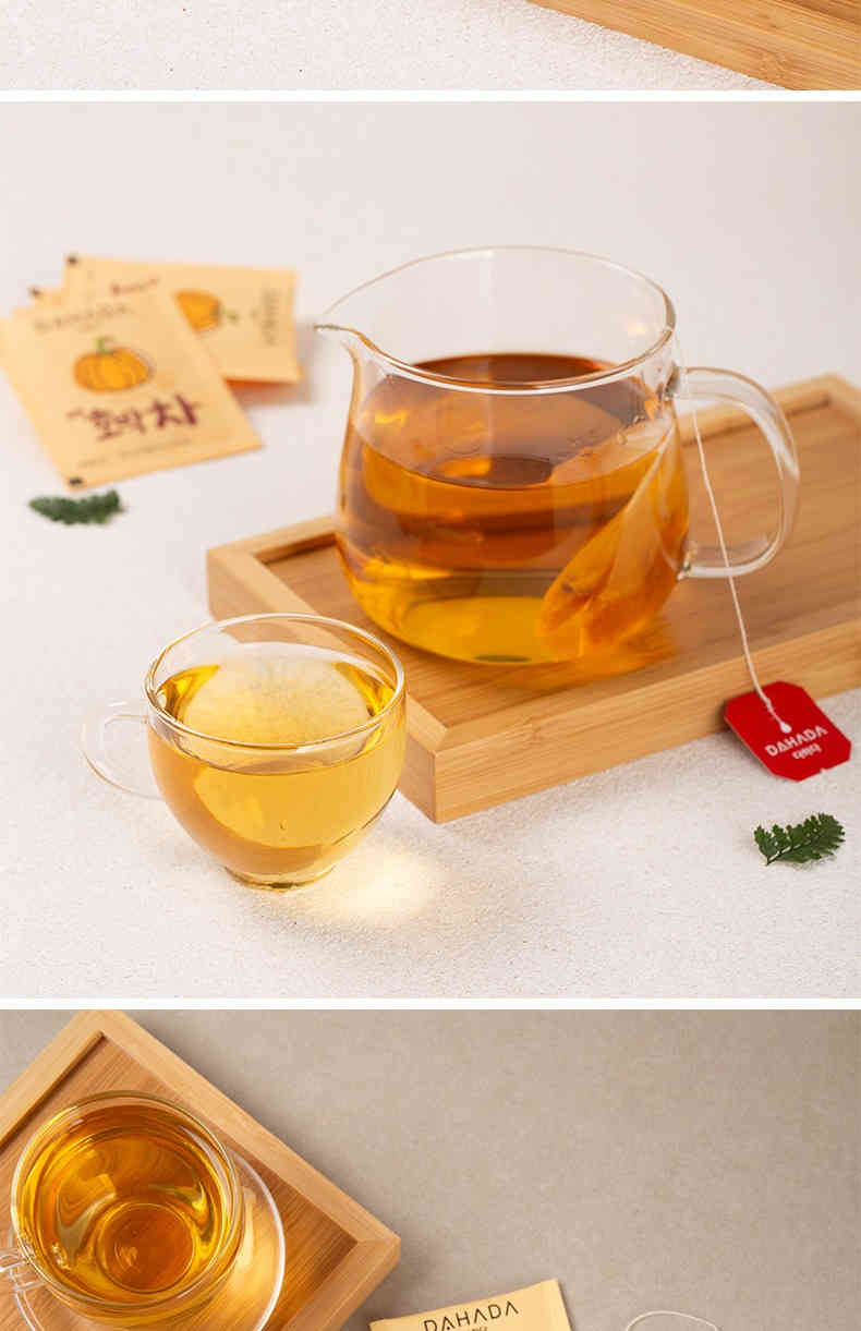 [韓國] dahada 南瓜茶 盒/20g(20包)｜南瓜紅豆茶 盒/30g(20包)