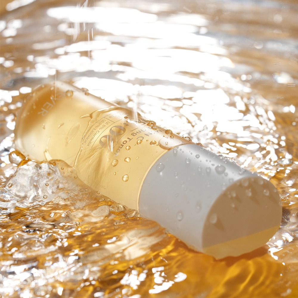 skinever 維他命c煥亮精華化妝水 100ml/盒