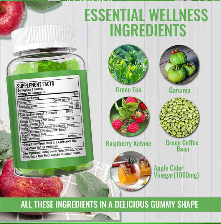 dayneel keto+acv 生酮蘋果醋燃脂軟糖 60顆/瓶