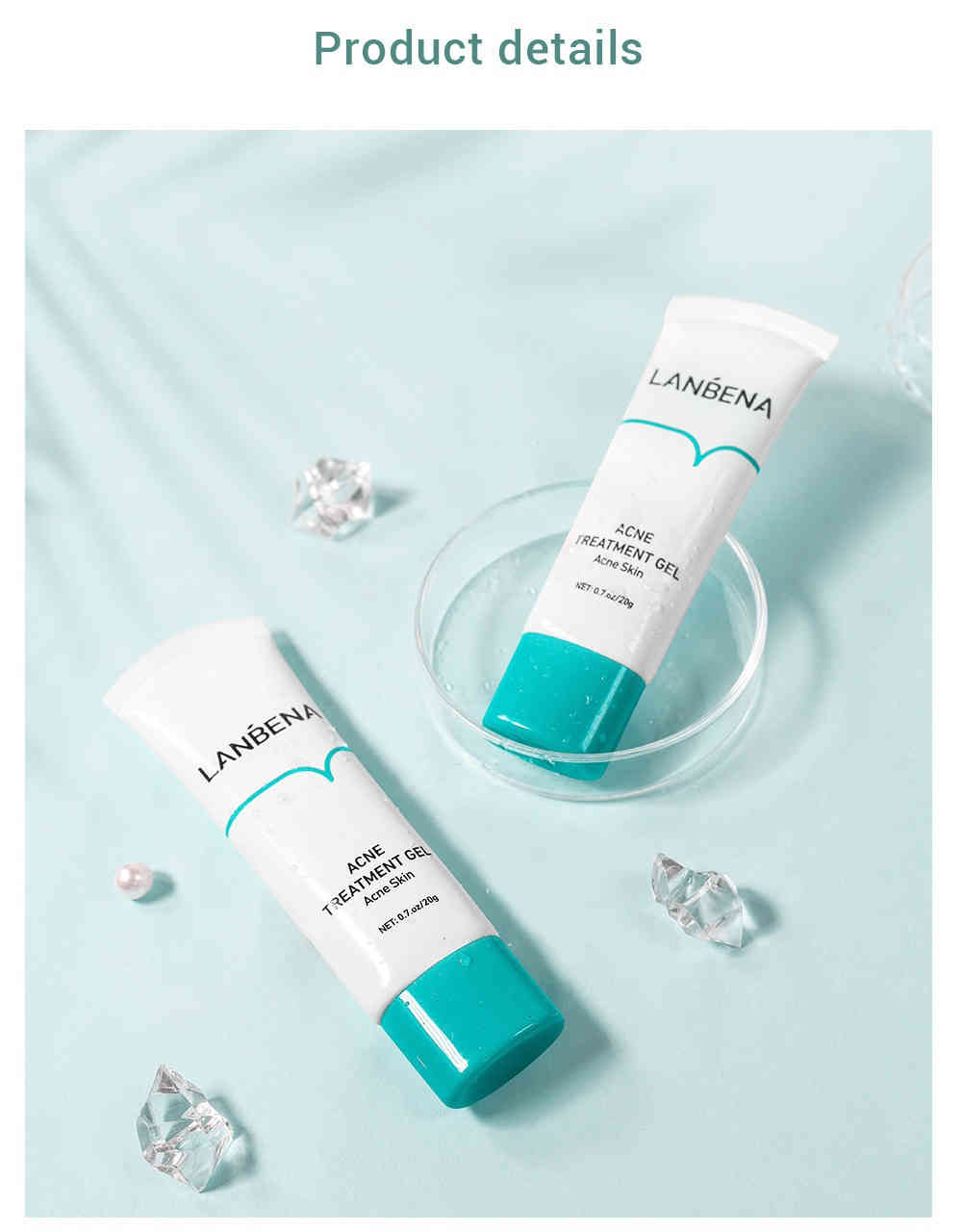 lanbena 草本抗痘調理凝膠 20g/盒