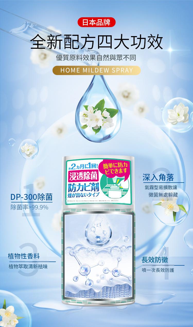 [日本] world life 全屋自噴式除菌防黴噴霧 150ml/瓶