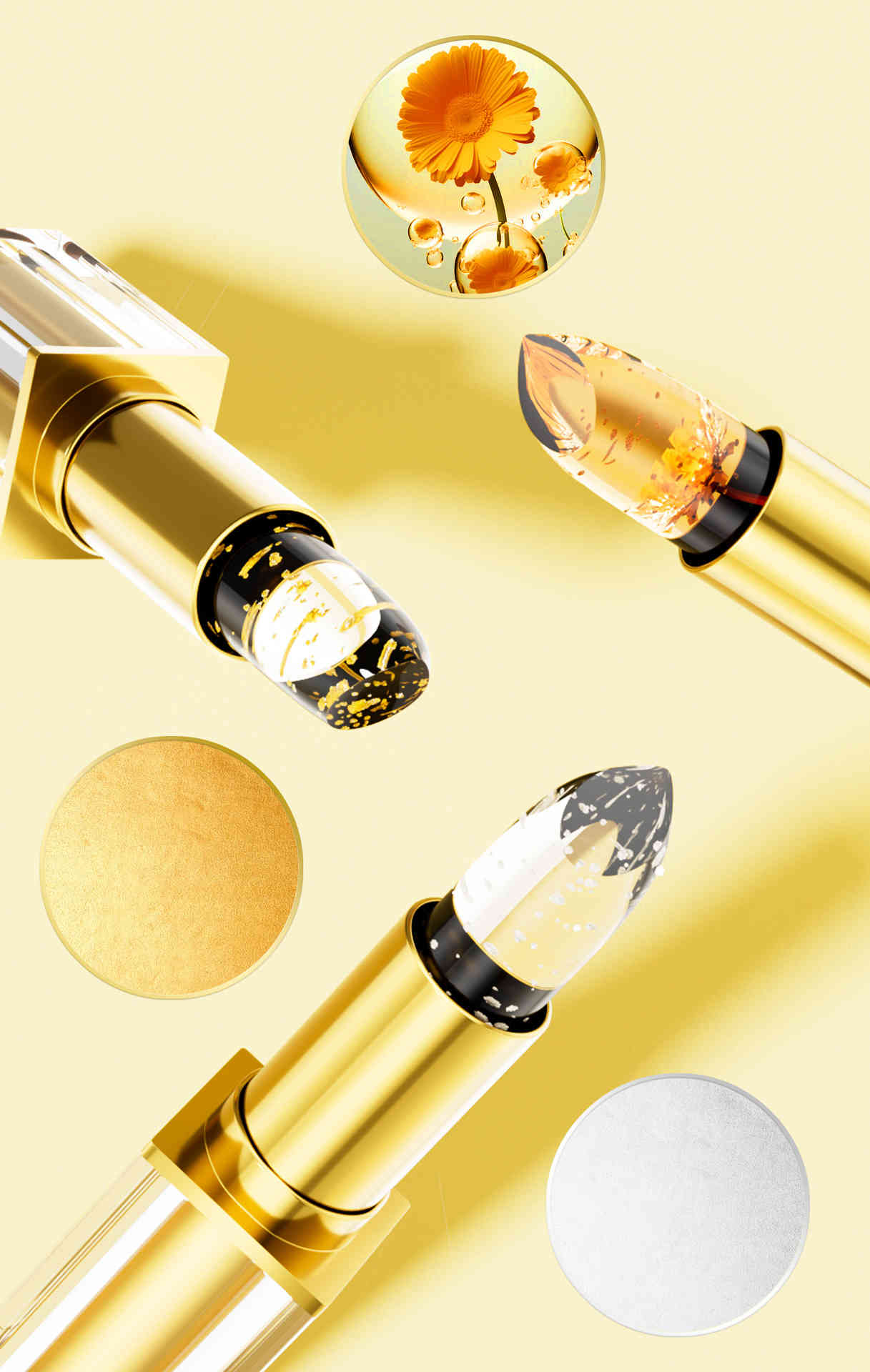 hellokiss 溫感變色唇膏三件組(3.5g × 3支)