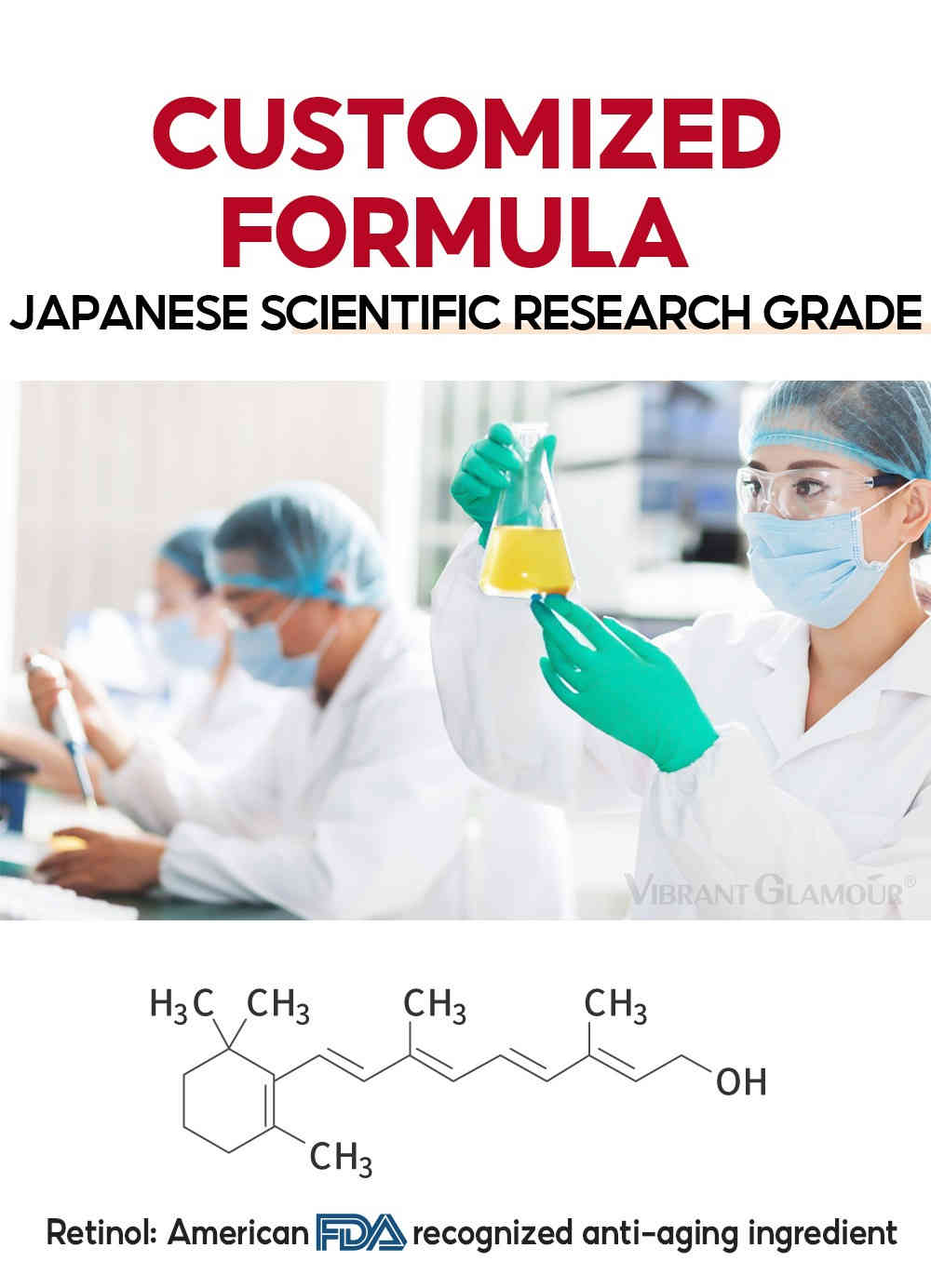 vibrant glamour® 新一代雙重視黃醇+煙醯胺精華水 100ml/盒