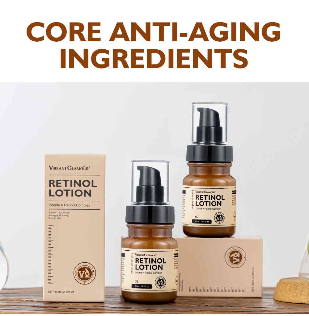 vibrant glamour® 雙a視黃醇修護乳液 80ml/盒