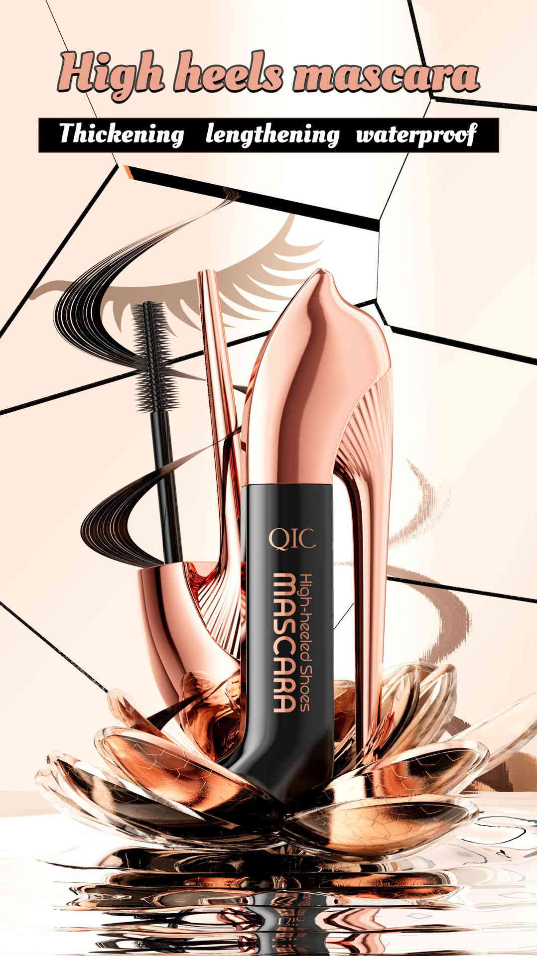 qic 高跟鞋3d防水雙效睫毛膏 6ml/盒