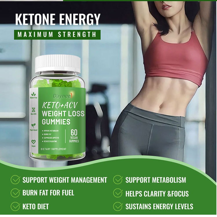 dayneel keto+acv 生酮蘋果醋燃脂軟糖 60顆/瓶