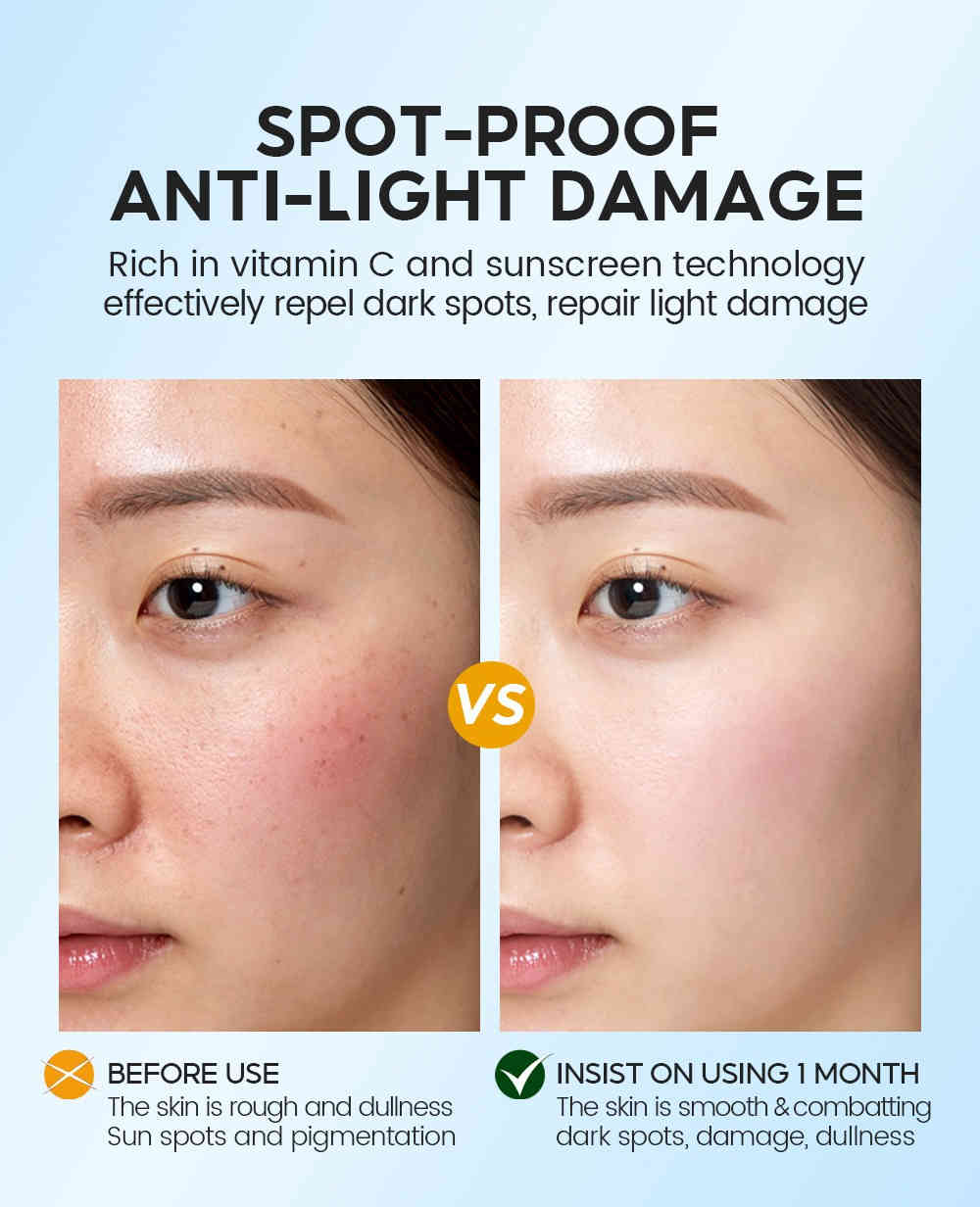 vibrant glamour 維他命c亮白精華防護霜 30g/盒