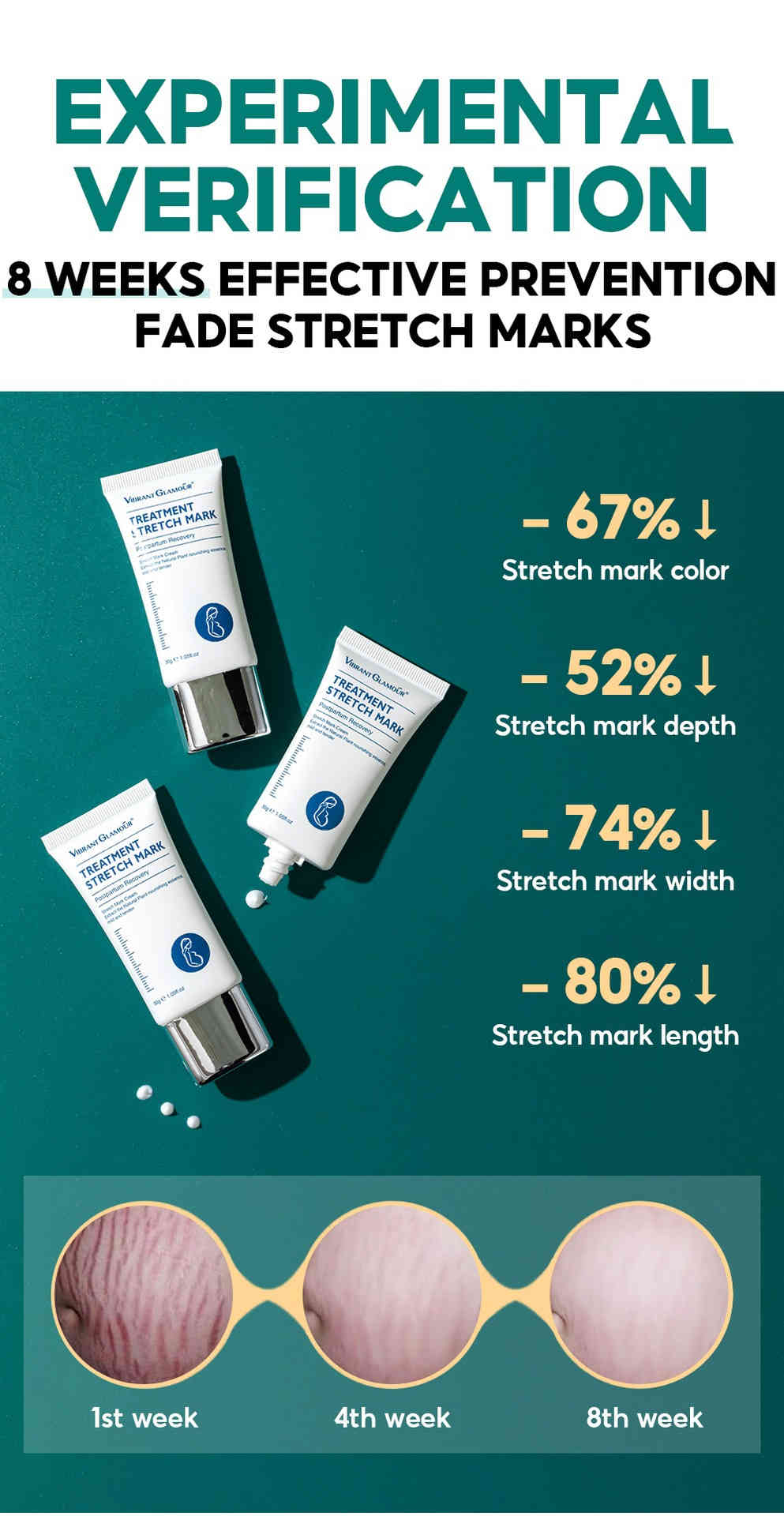 vibrant glamour® 妊娠紋修護霜 30g/盒