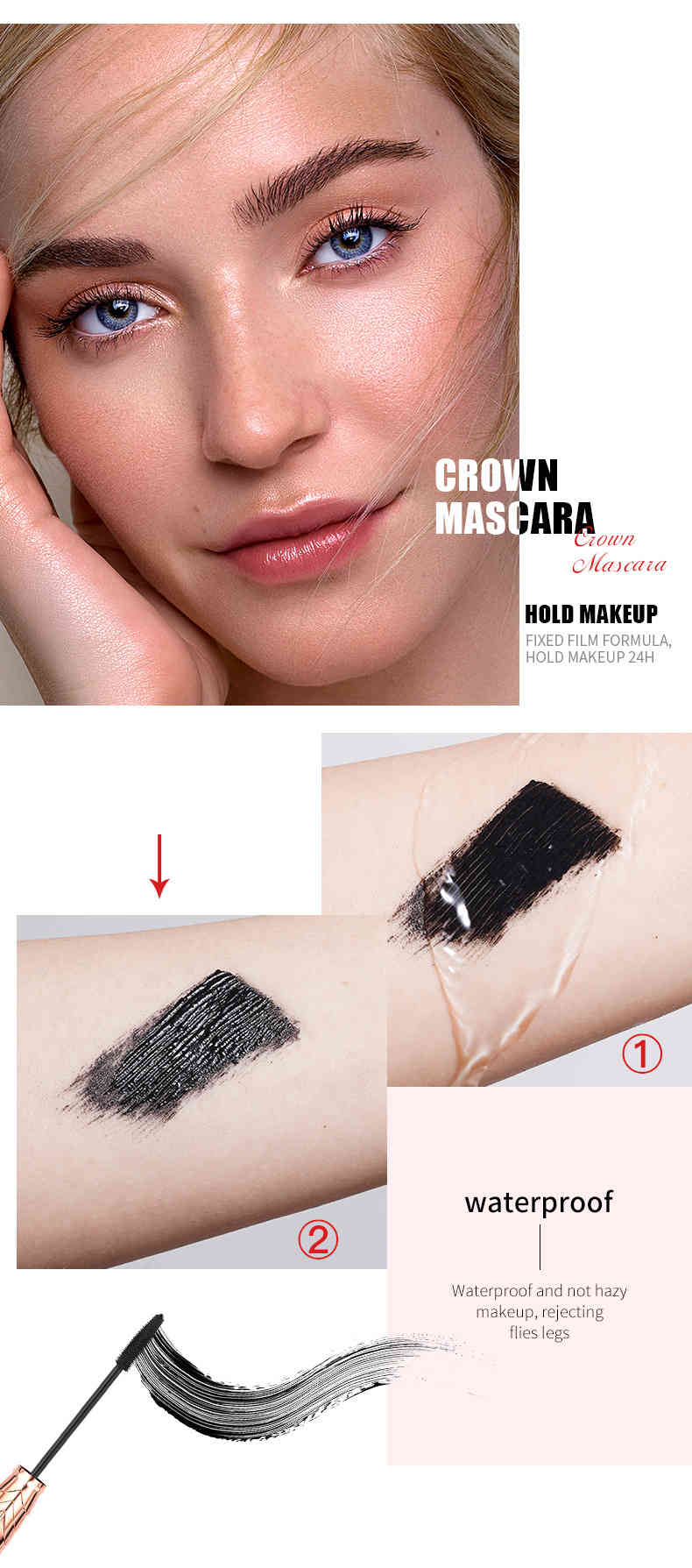 yanqina 超長奢華睫毛膏 6ml/支