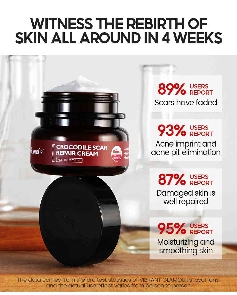 vibrant glamour® 第二代鱷魚油修護淡疤面霜 30g/盒