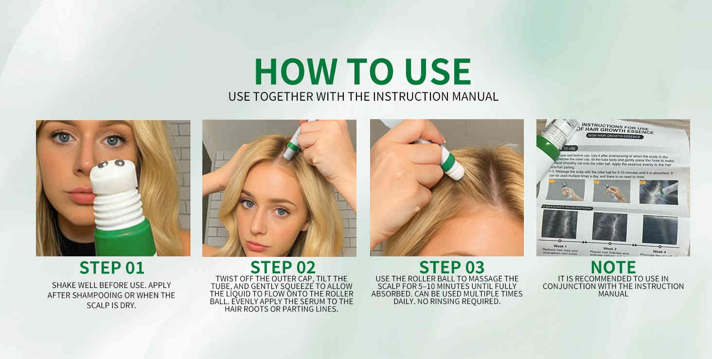 w3w 滾珠式植物養髮精華液 30ml/盒