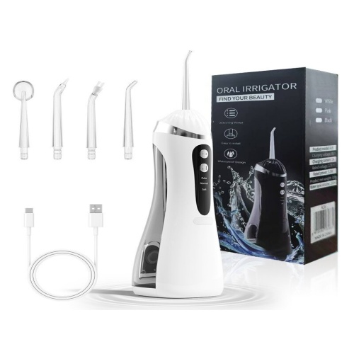 專業脈衝式電動沖牙機（多段水壓／去牙結石／牙齦護理）