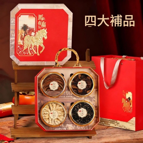 優質食品 馬上有福四大滋補禮盒