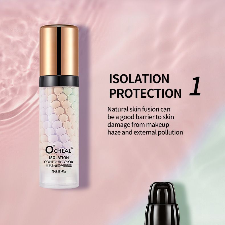 ocheal 三色彩虹潤色隔離霜 40g/支 x3 ocheal 三色彩虹潤色隔離霜 40g/支 x3