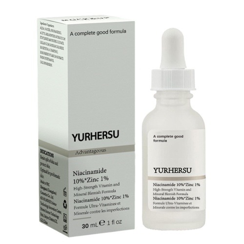 yuriersu 維生素與礦物強效祛瑕疵精華 30ml/瓶x2