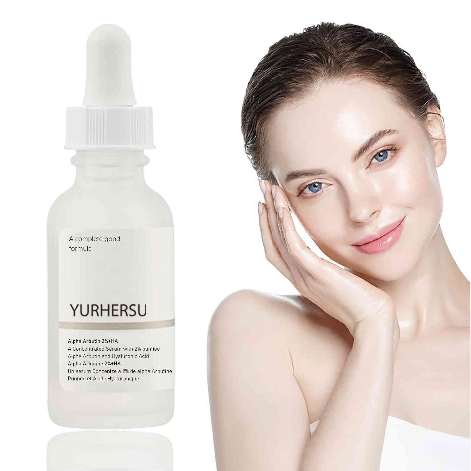 yuriersu α 熊果素2% + 玻尿酸原液 30ml/瓶x2