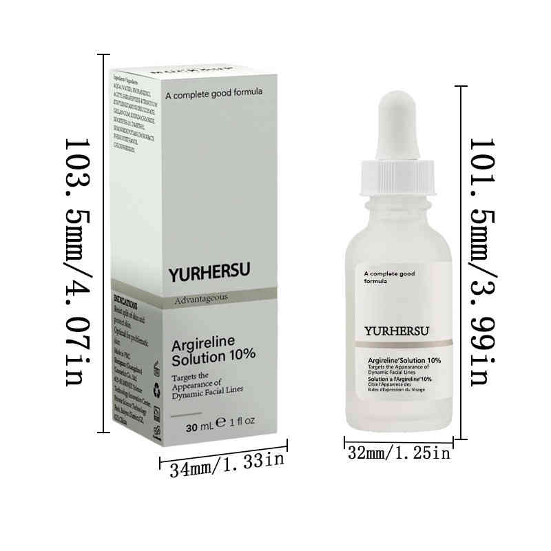 yuriersu六胜肽10% 動態紋專攻精華 30ml/瓶x2