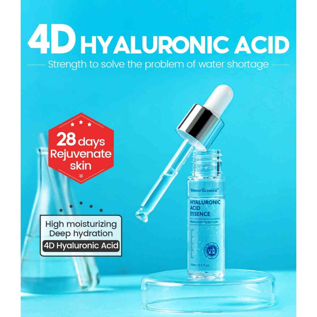 vibrant glamour 玻尿酸臉部精華液 15ml x3