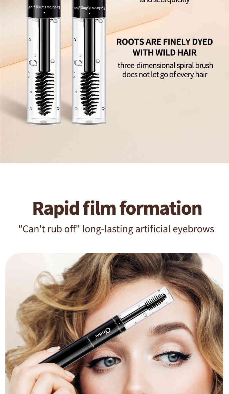 ocheal 欧美雙頭立體塑眉膏