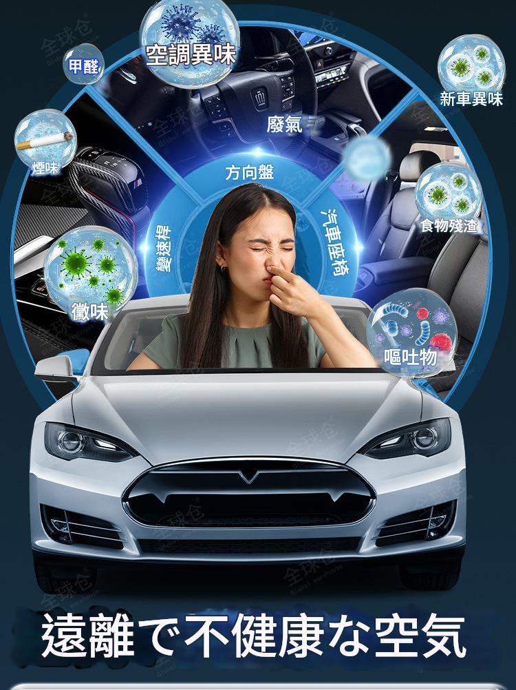 車內空氣救星銀離子除臭殺菌劑