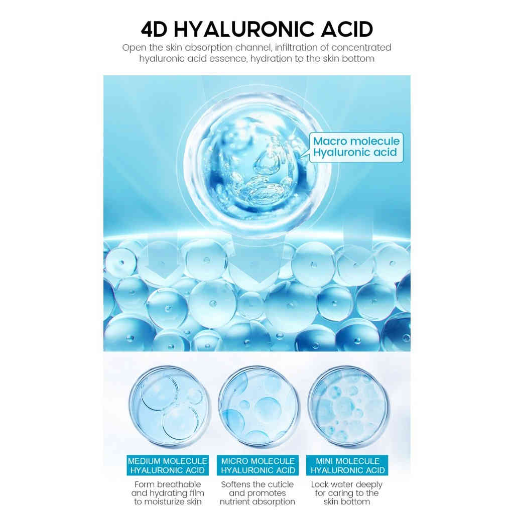 vibrant glamour 玻尿酸臉部精華液 15ml x3