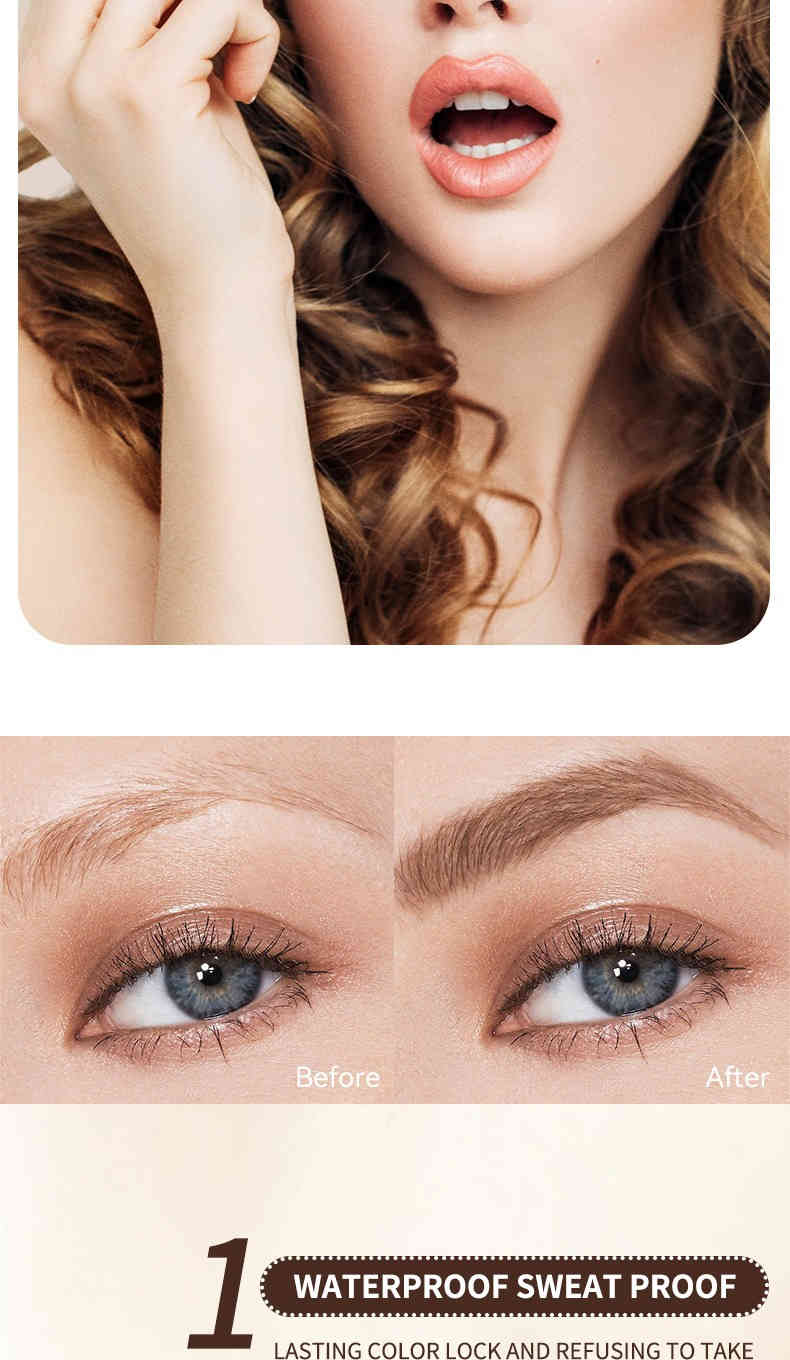 ocheal 欧美雙頭立體塑眉膏