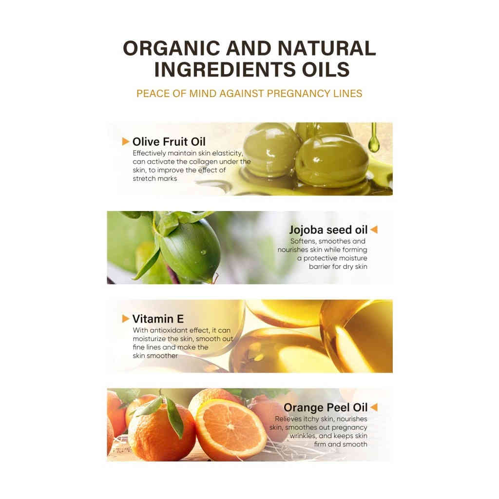 植萃淡紋緊緻護理油 100g