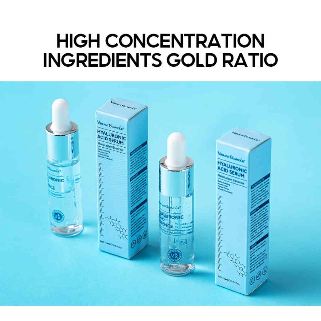 vibrant glamour 玻尿酸臉部精華液 15ml x3