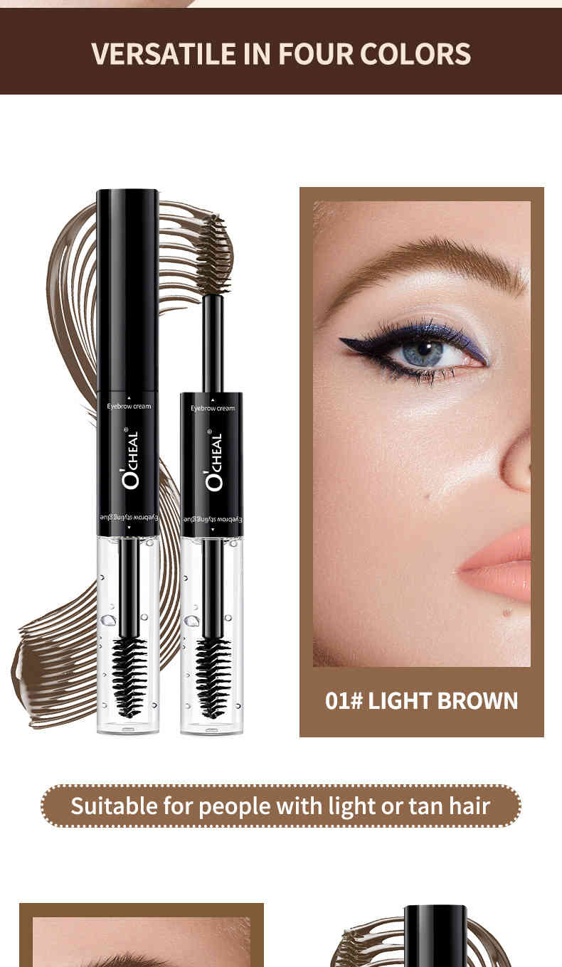 ocheal 欧美雙頭立體塑眉膏