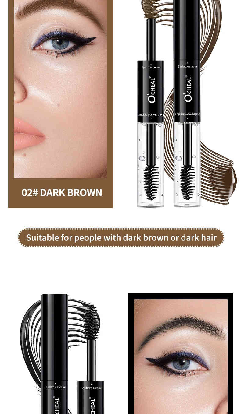 ocheal 欧美雙頭立體塑眉膏