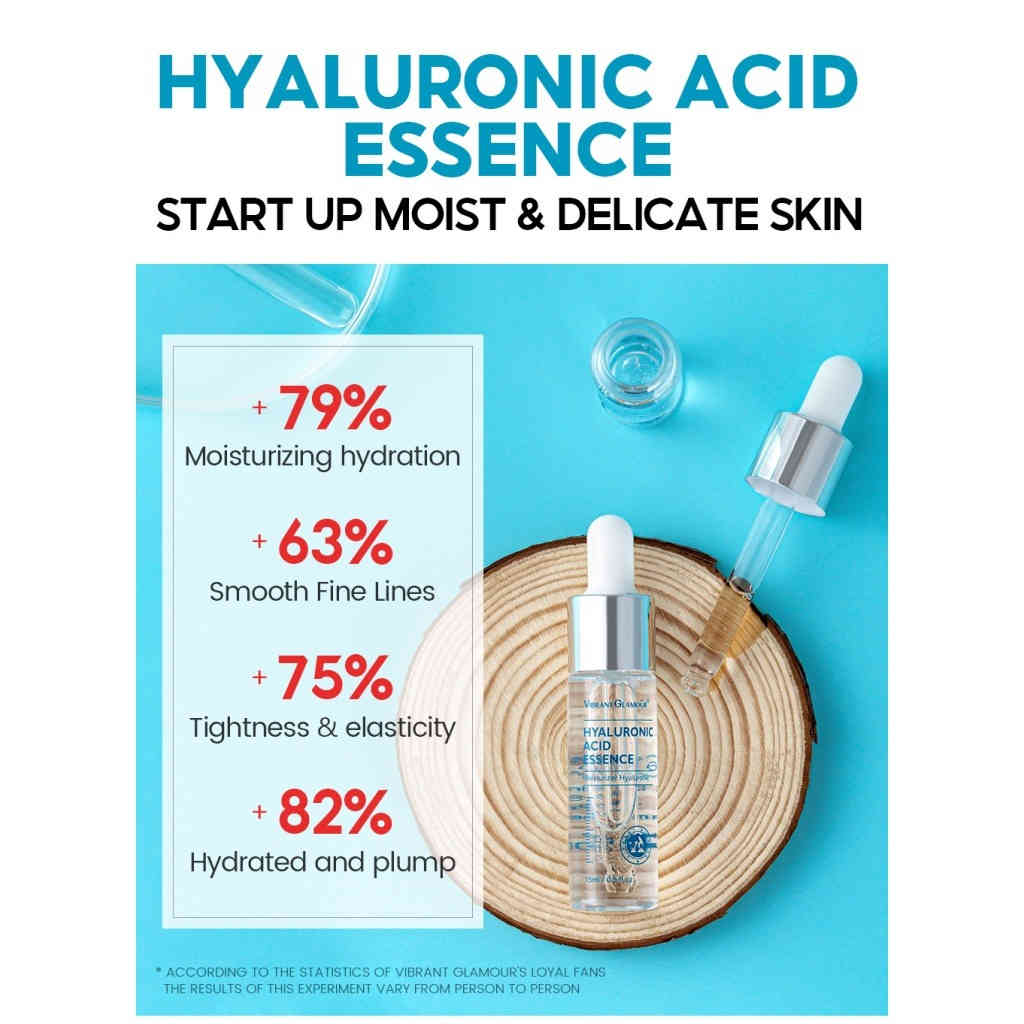 vibrant glamour 玻尿酸臉部精華液 15ml x3