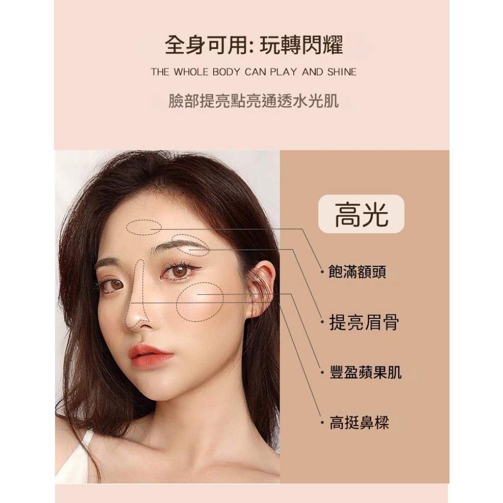 novo 立體塑顏雙色修容盤