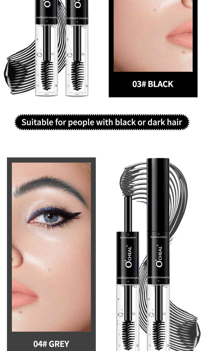 ocheal 欧美雙頭立體塑眉膏