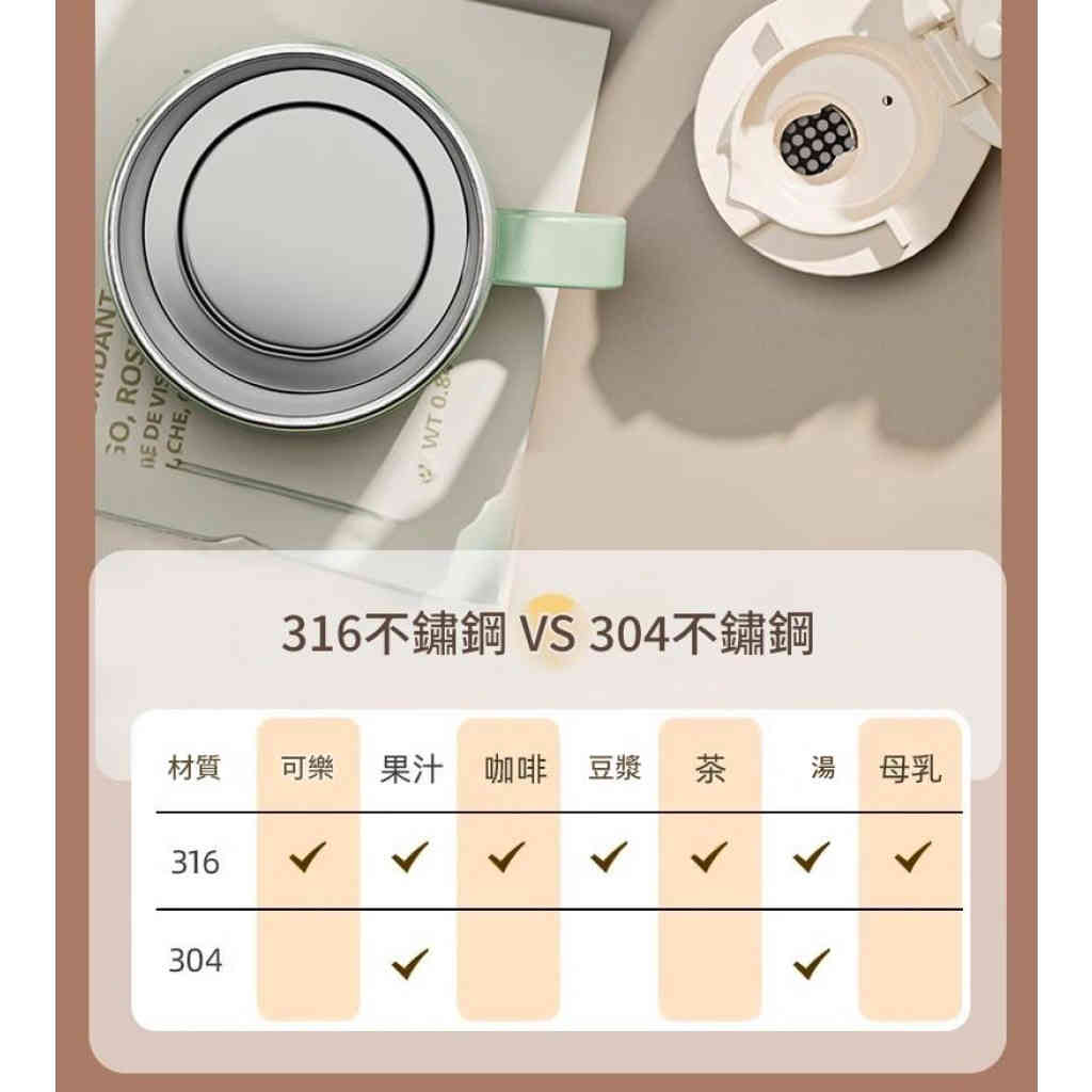 316簡約隨身保溫杯 輕享隨行·全能守護 容量 600ml