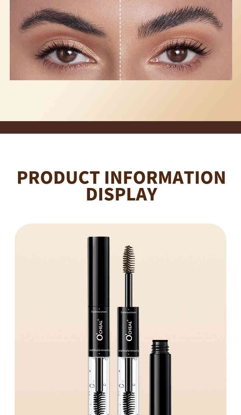 ocheal 欧美雙頭立體塑眉膏