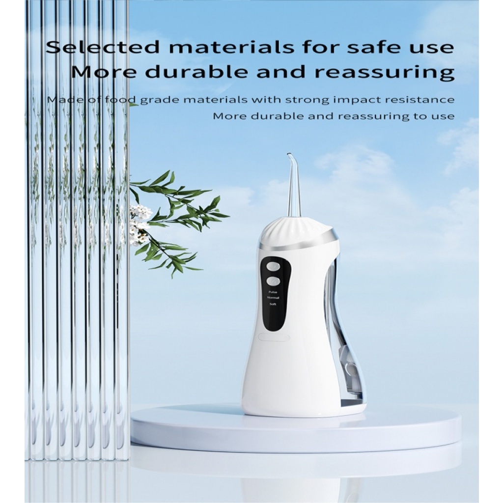 專業脈衝式電動沖牙機（多段水壓／去牙結石／牙齦護理）