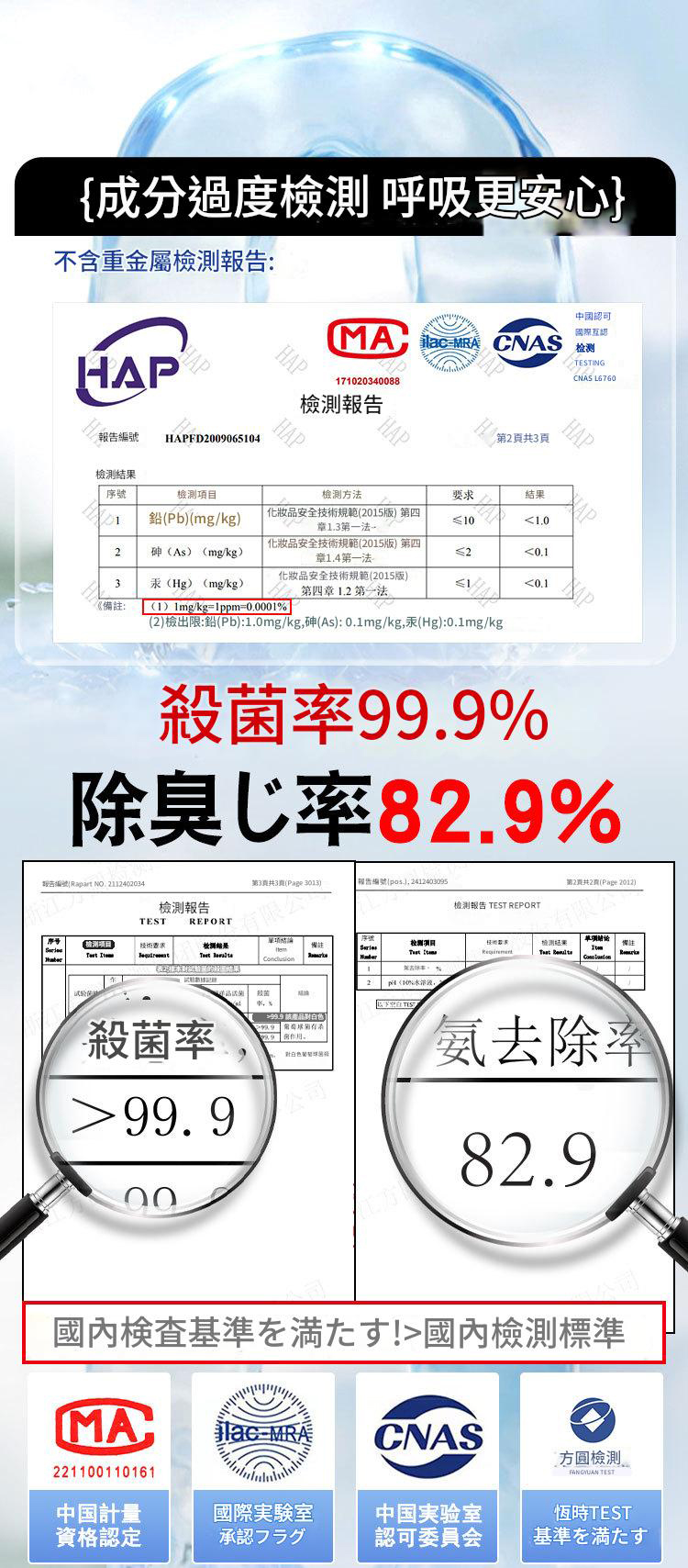 車內空氣救星銀離子除臭殺菌劑