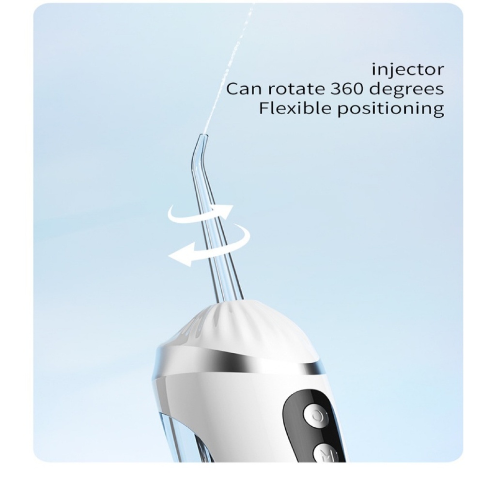 專業脈衝式電動沖牙機（多段水壓／去牙結石／牙齦護理）