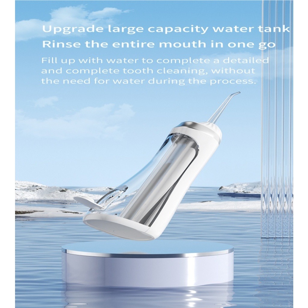 專業脈衝式電動沖牙機（多段水壓／去牙結石／牙齦護理）