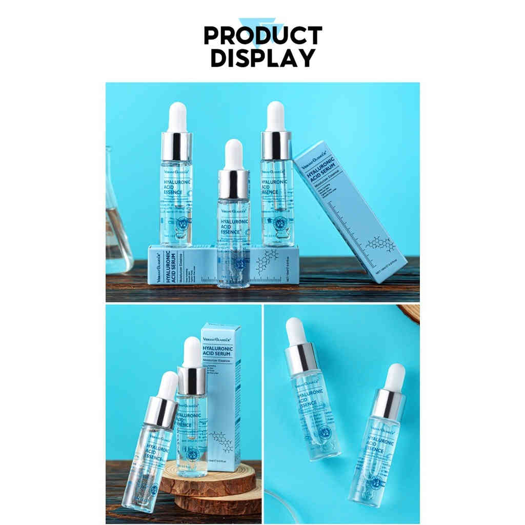 vibrant glamour 玻尿酸臉部精華液 15ml x3