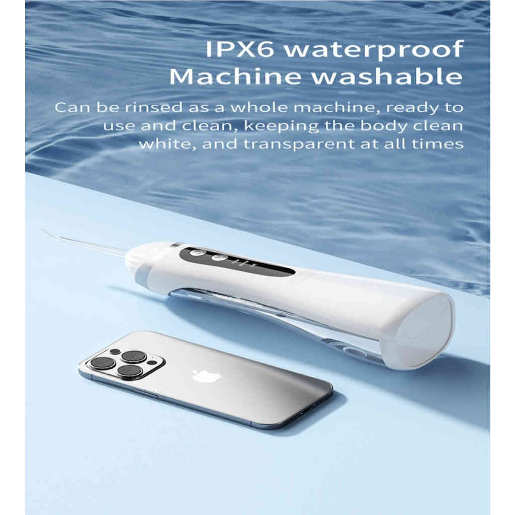 專業脈衝式電動沖牙機（多段水壓／去牙結石／牙齦護理）