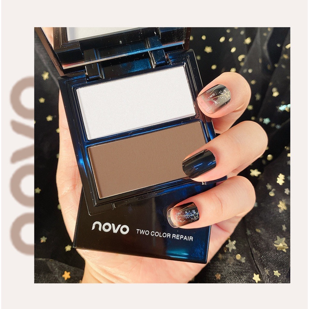 novo 立體塑顏雙色修容盤