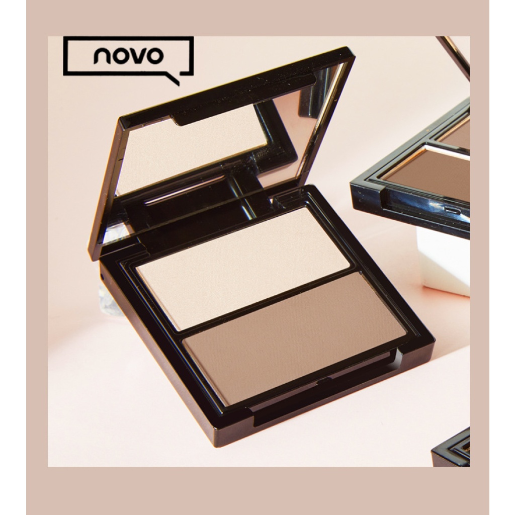 novo 立體塑顏雙色修容盤