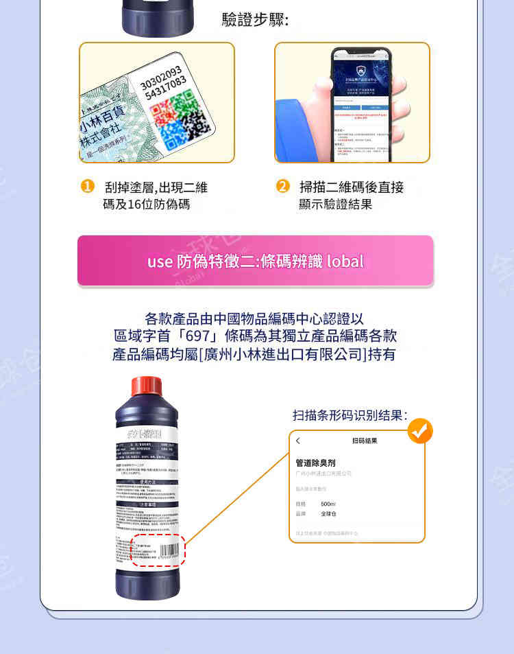 【居家必備】倉管道除臭清潔劑