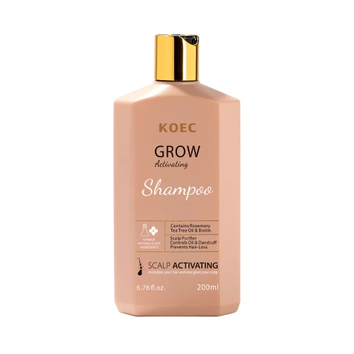 koec grow 頭皮煥活洗髮精 200ml/盒