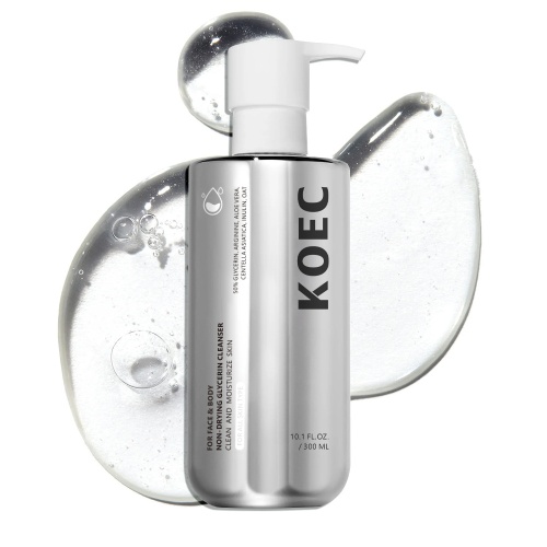 全部商品 koec 非乾澀甘油啫喱潔膚潔面水乳 300g/盒